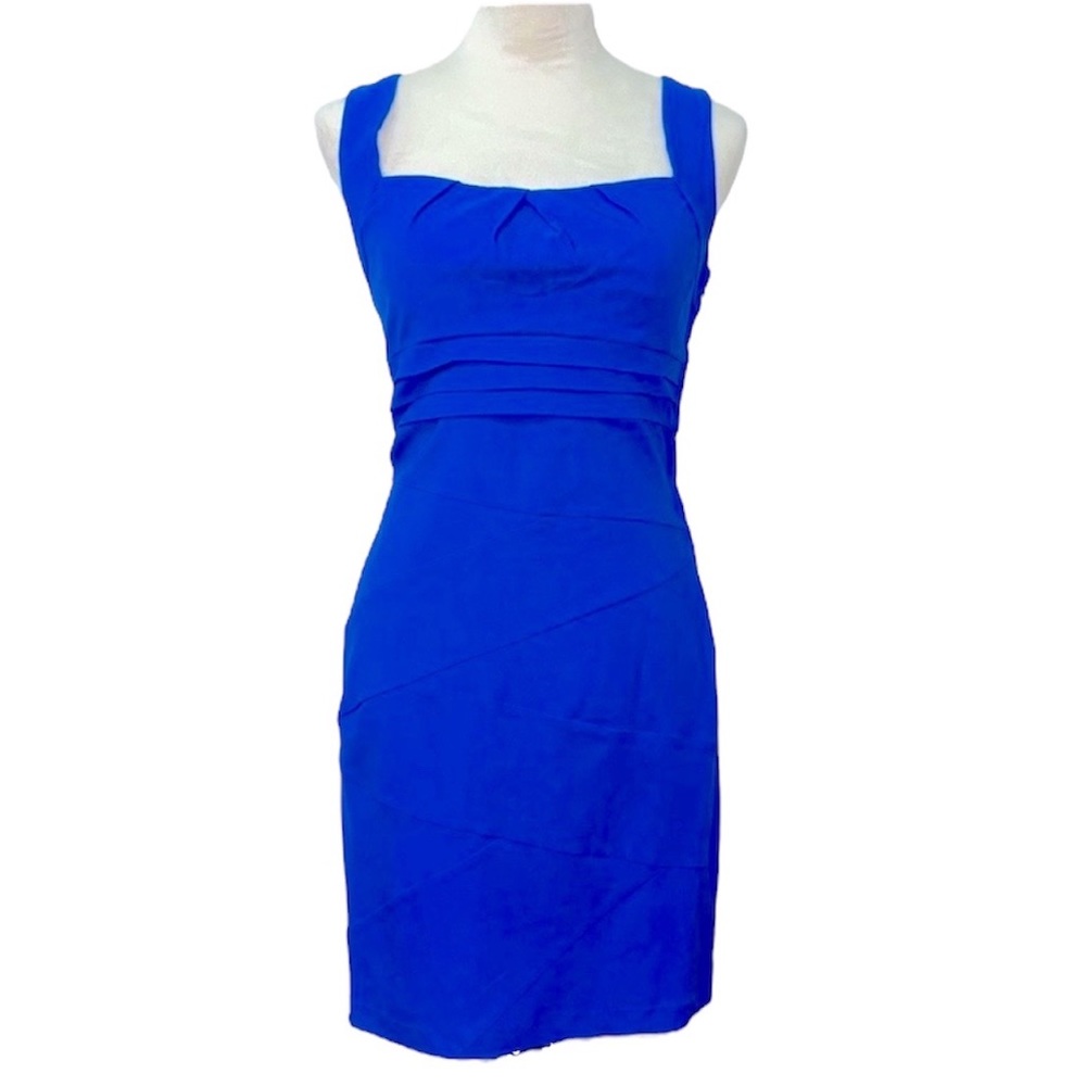 Windsor 👗 Blue dress w/strappy back-Size 9